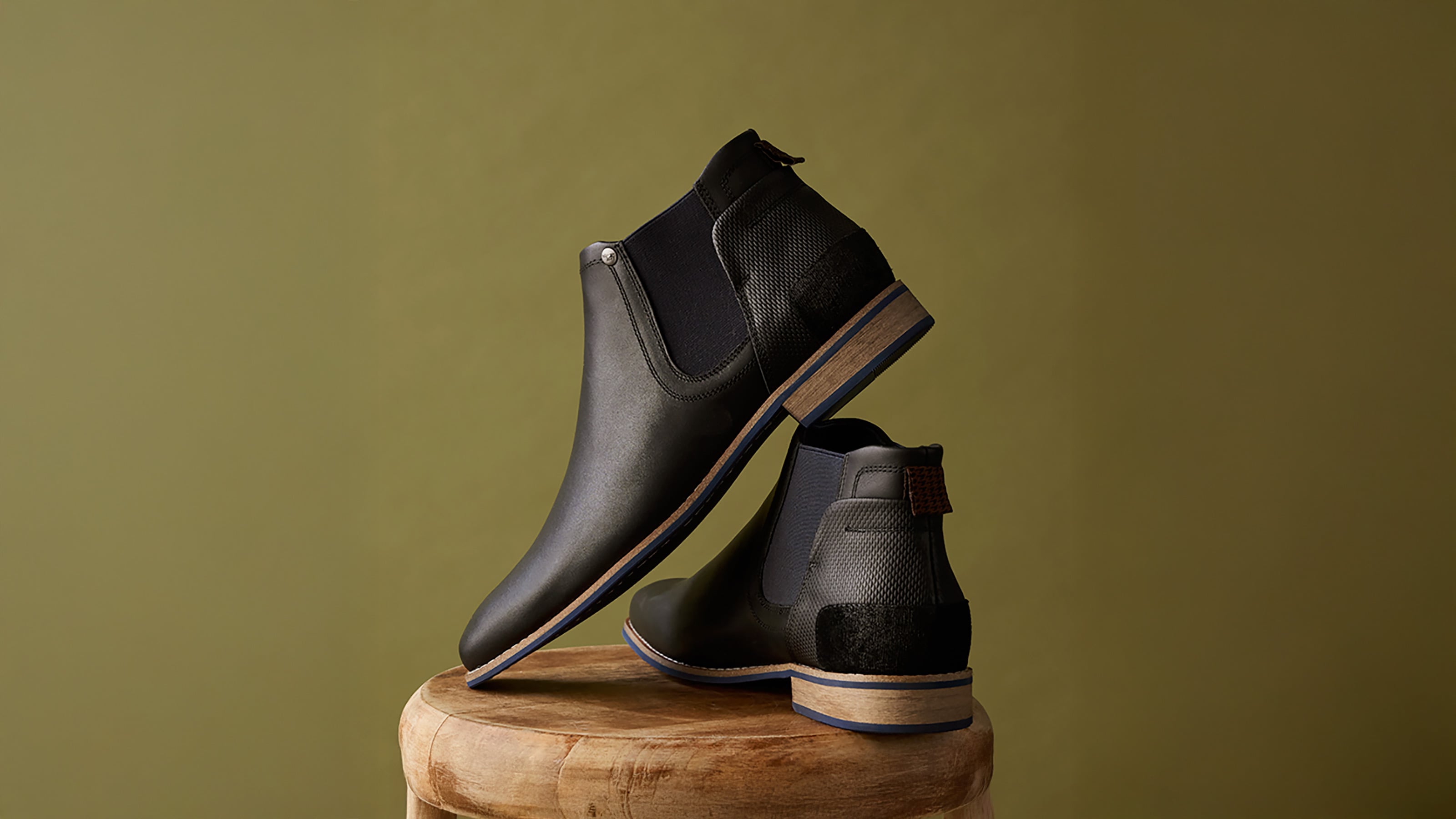 Wild Rhino Black Mens Lace Up Shoes Woodland Lace Up Shoes Best Sale