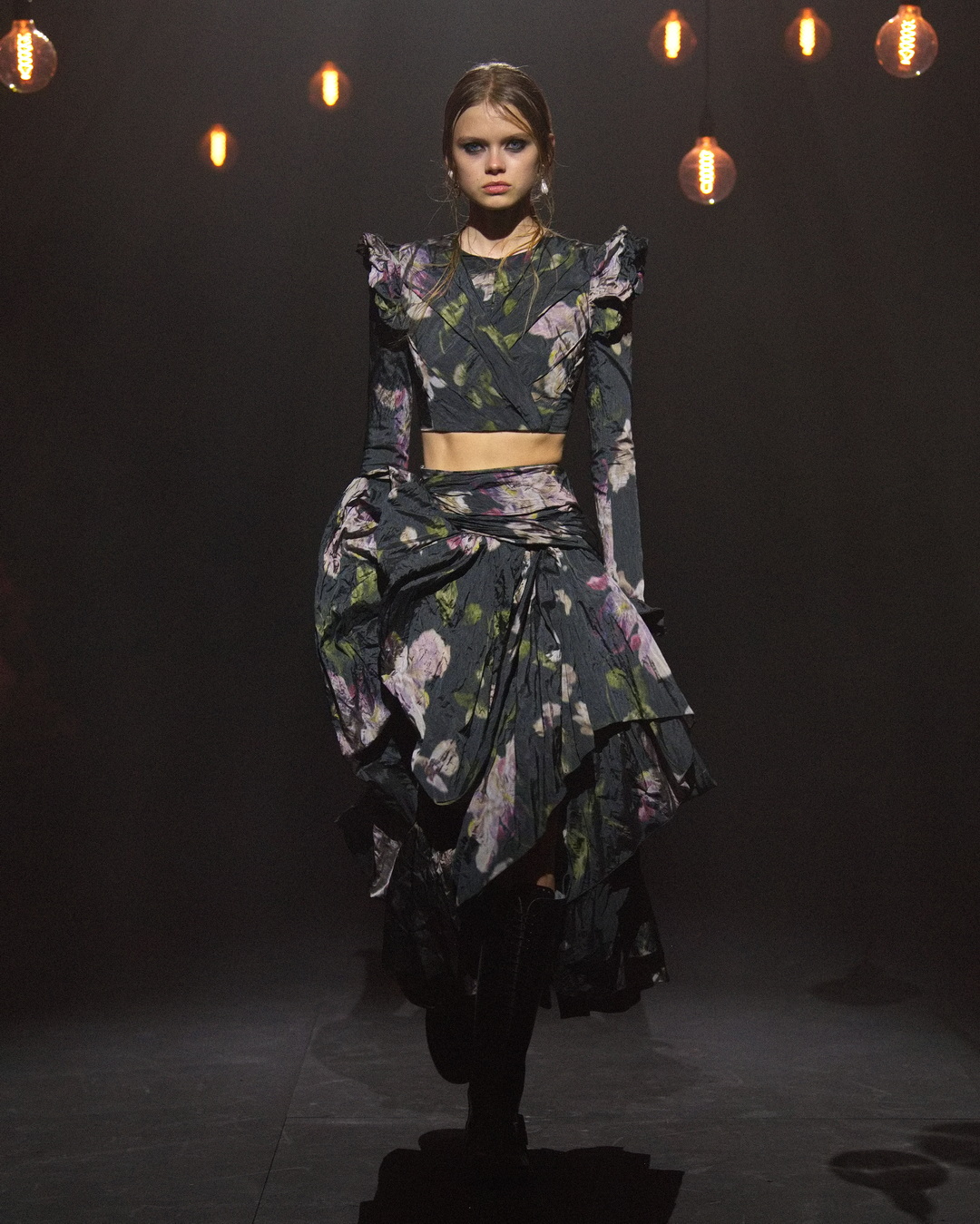 the newest ERDEM Instagram Autumn Winter 20 Look 28 fittings