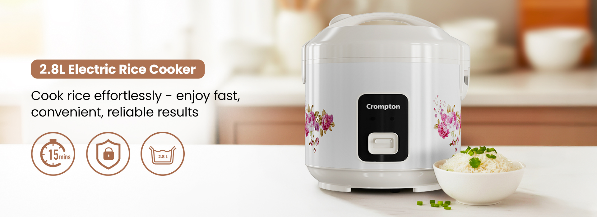 2.8L Electric Rice Cooker