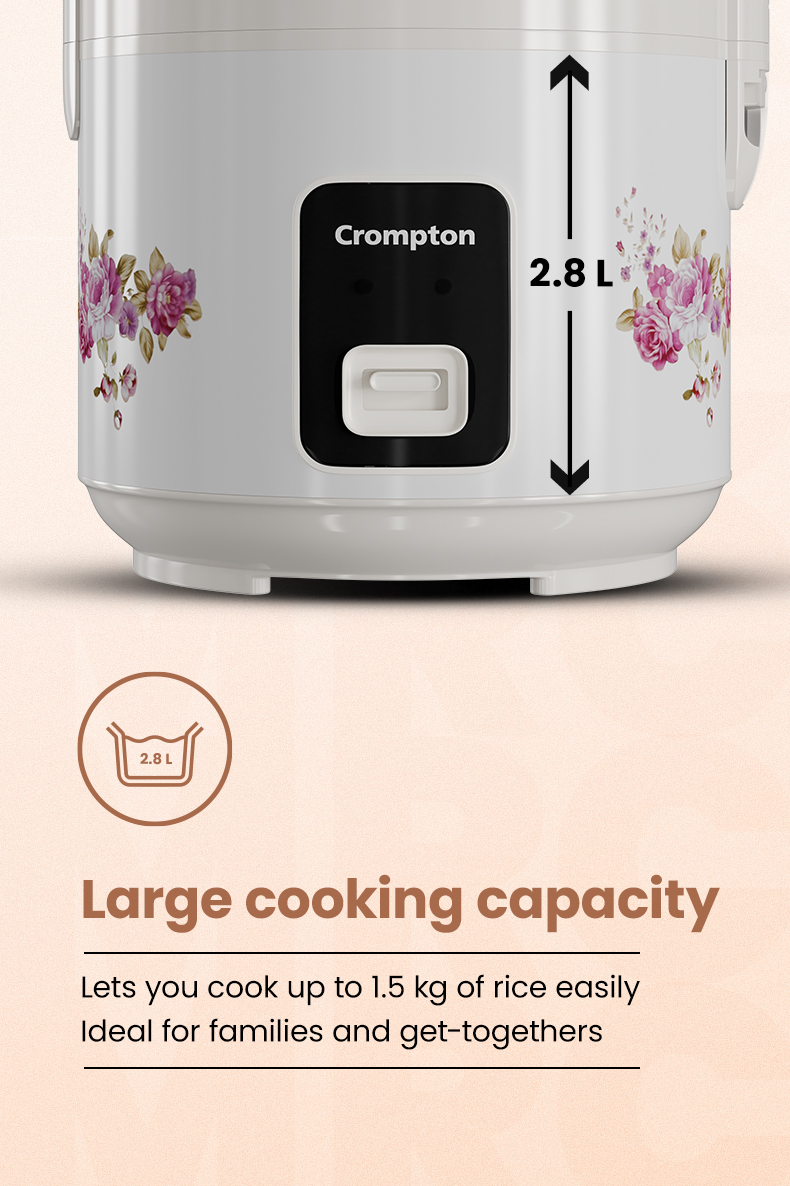 Large Cooking Capacity