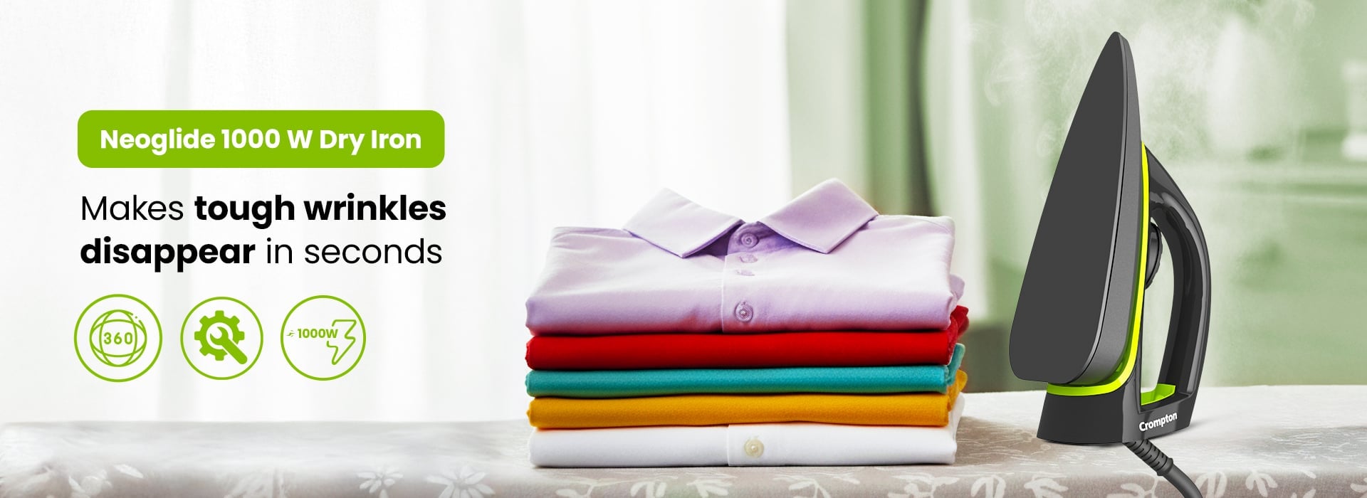 Neoglide 1000 W Dry Iron