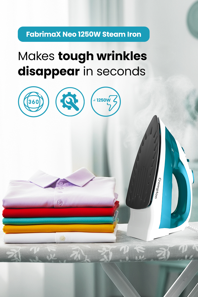 FabrimaX Neo 1250W Steam Iron