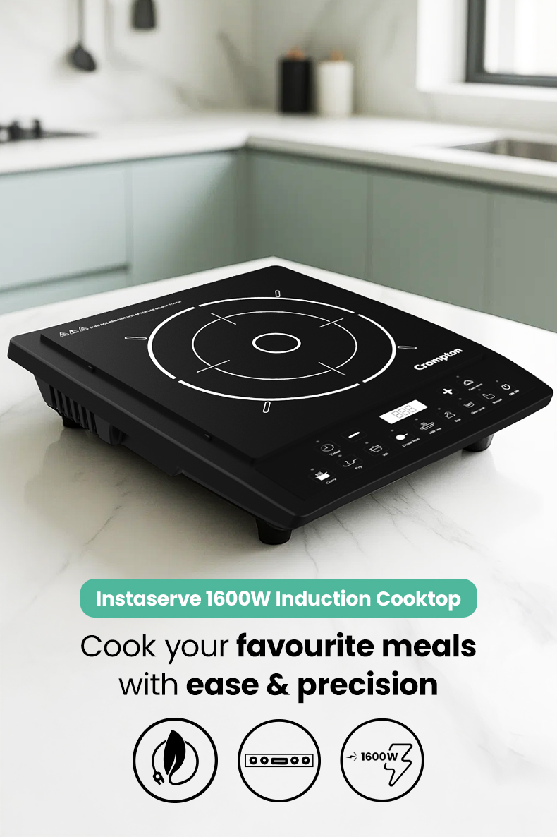 Instaserve 1600W Induction Cooktop