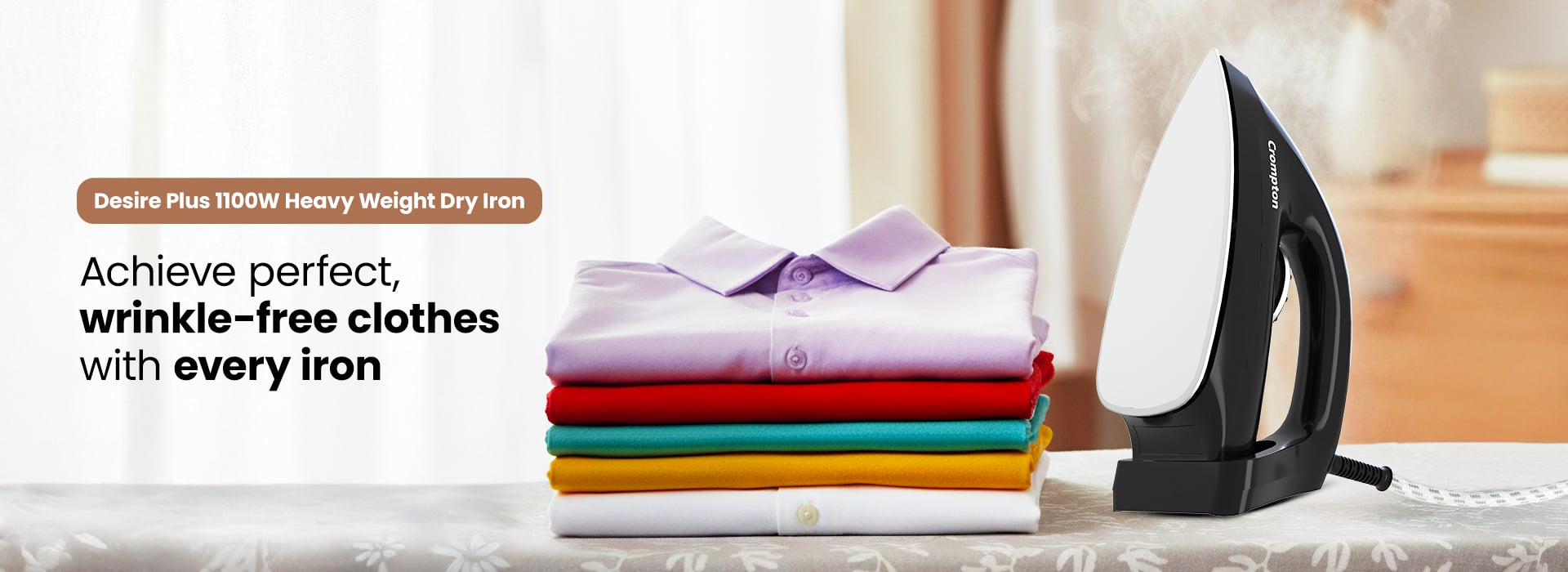 Desire Plus 1100W Heavy Weight Dry Iron