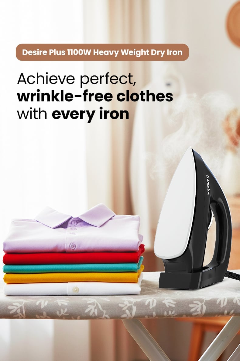 Desire Plus 1100W Heavy Weight Dry Iron