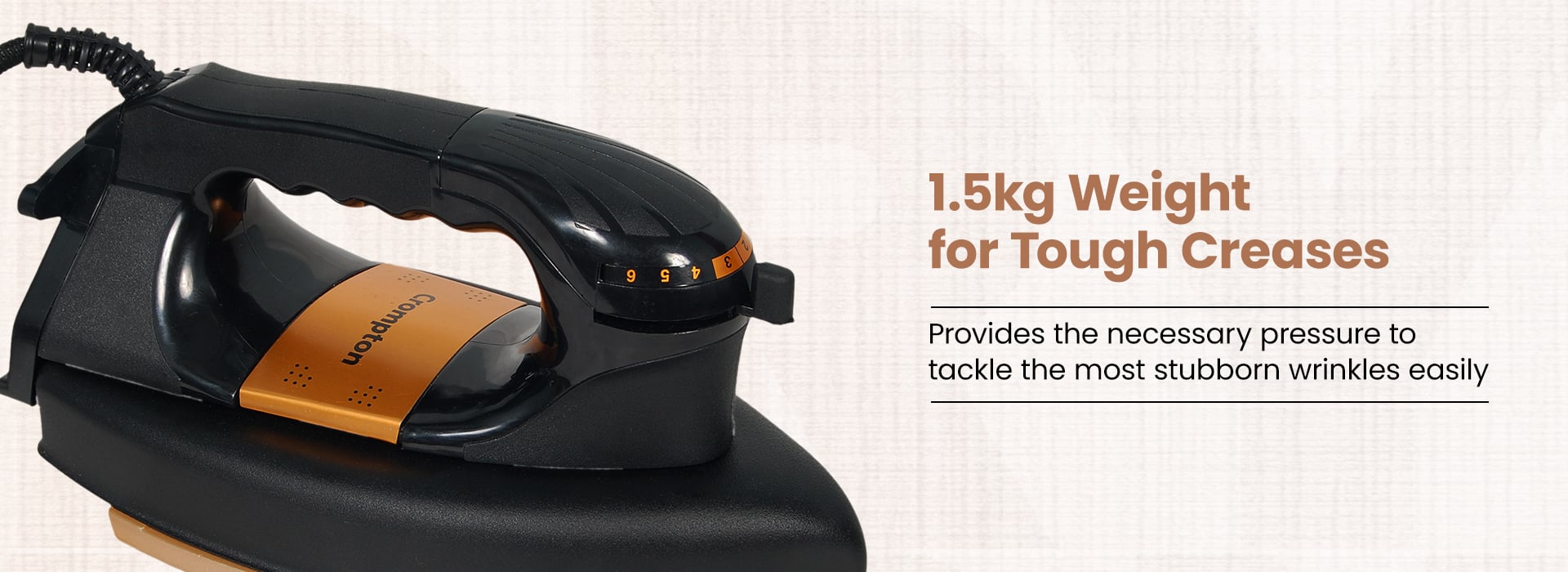 1.5kg Weight For Tough Creases