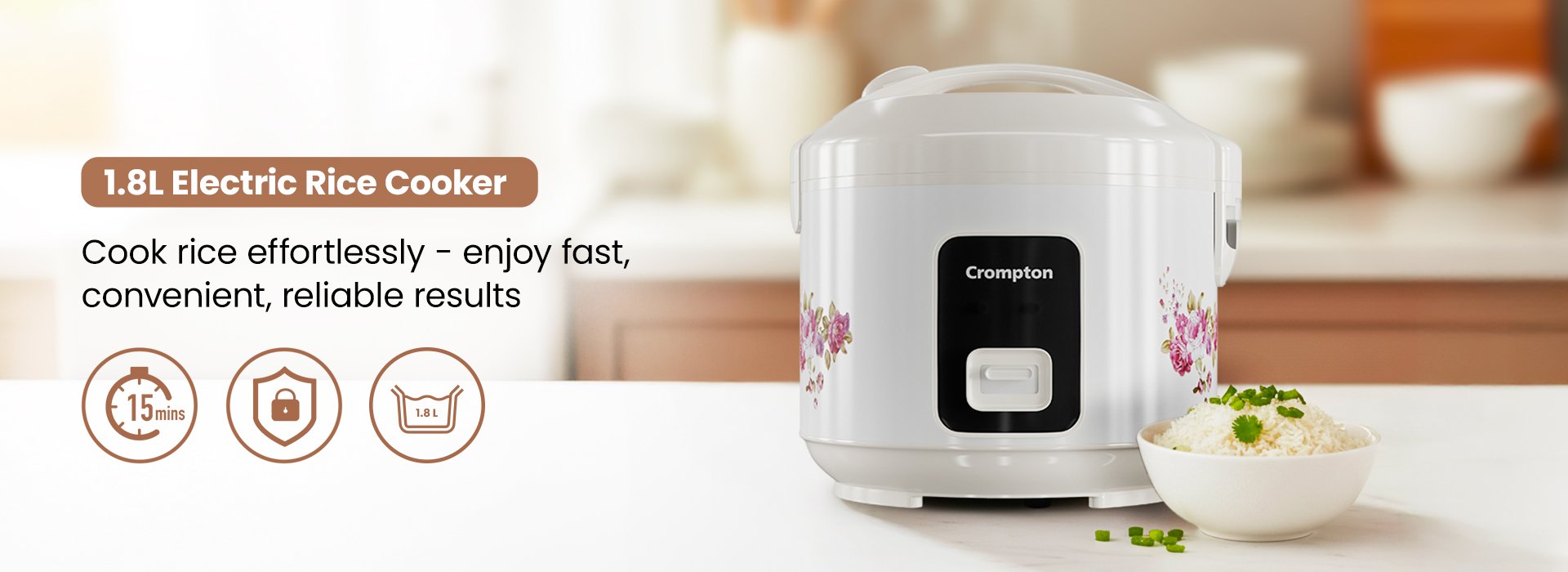 1.8L Electric Rice Cooker
