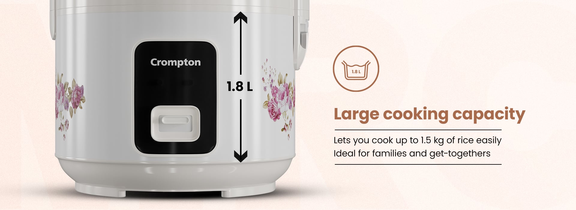 Large Cooking Capacity