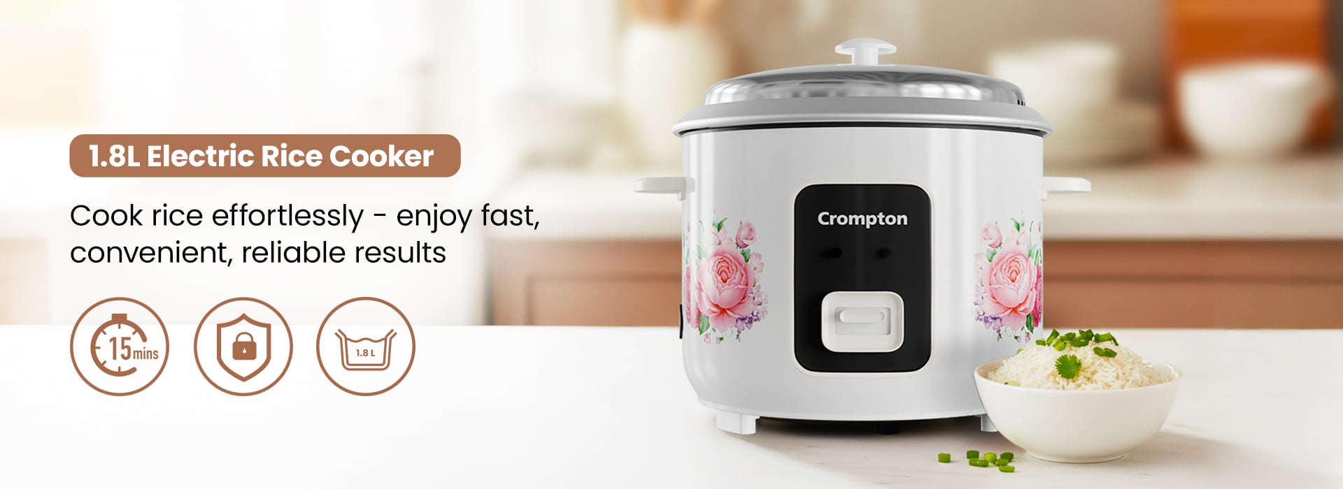 1.8L Electric Rice Cooker