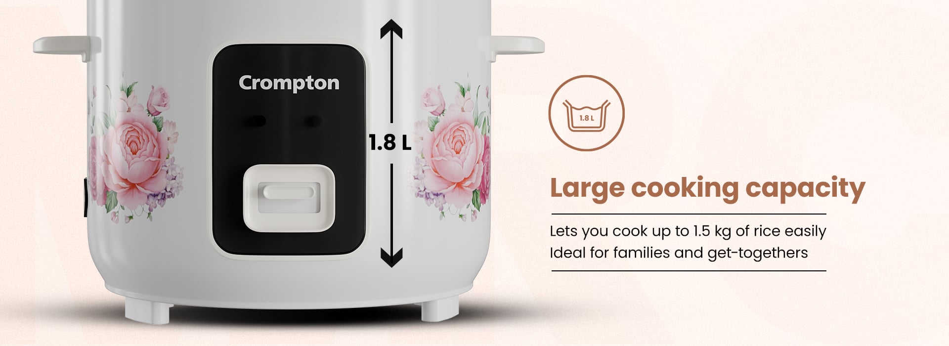 Large Cooking Capacity