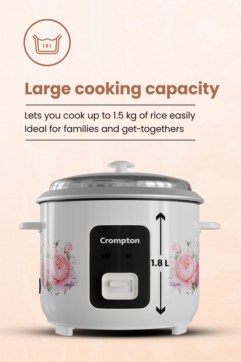 Large Cooking Capacity