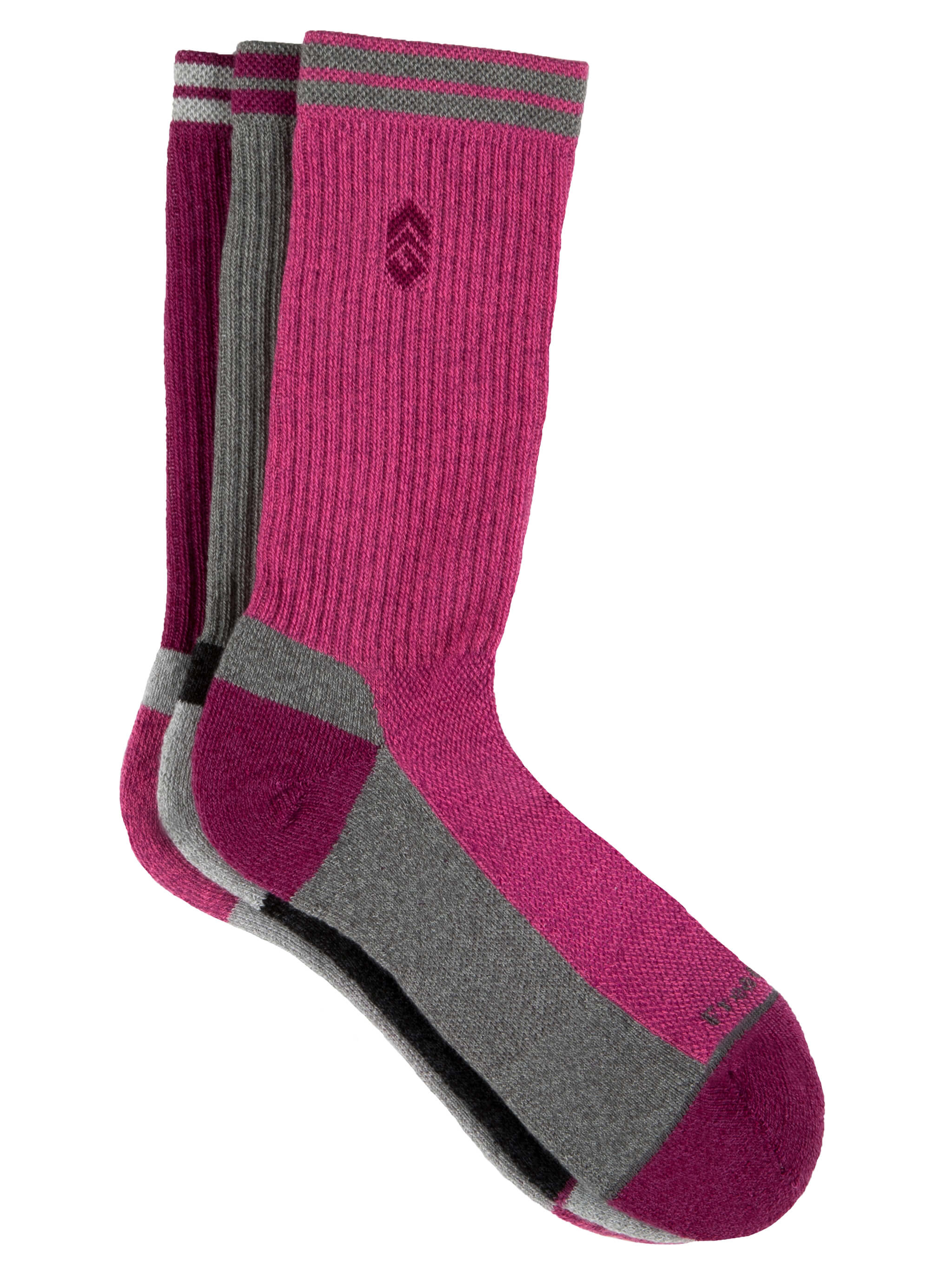 Women's Basic Varsity Stripe Crew Socks