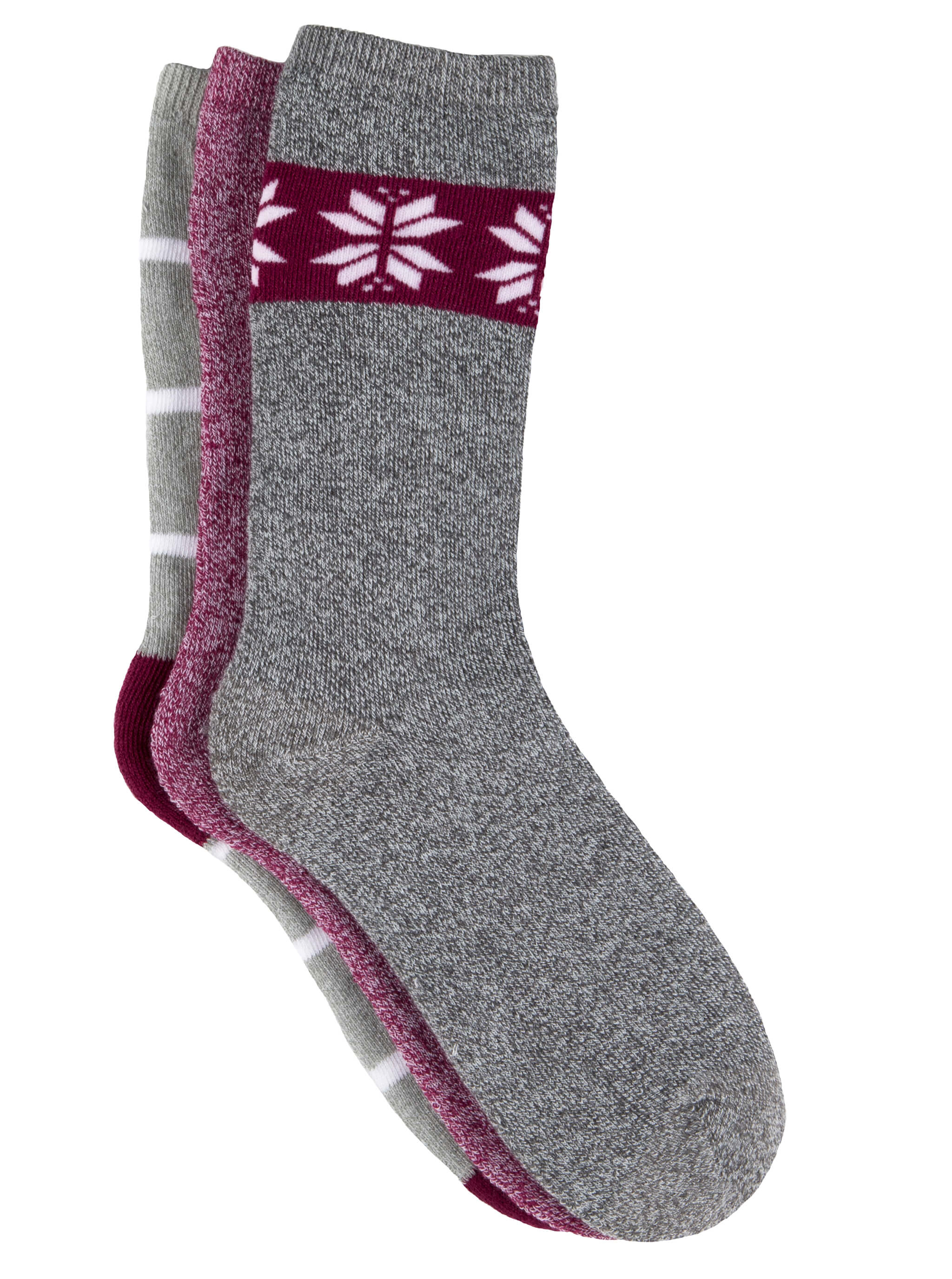 Women's Fair Isle Full Cushion Crew Socks
