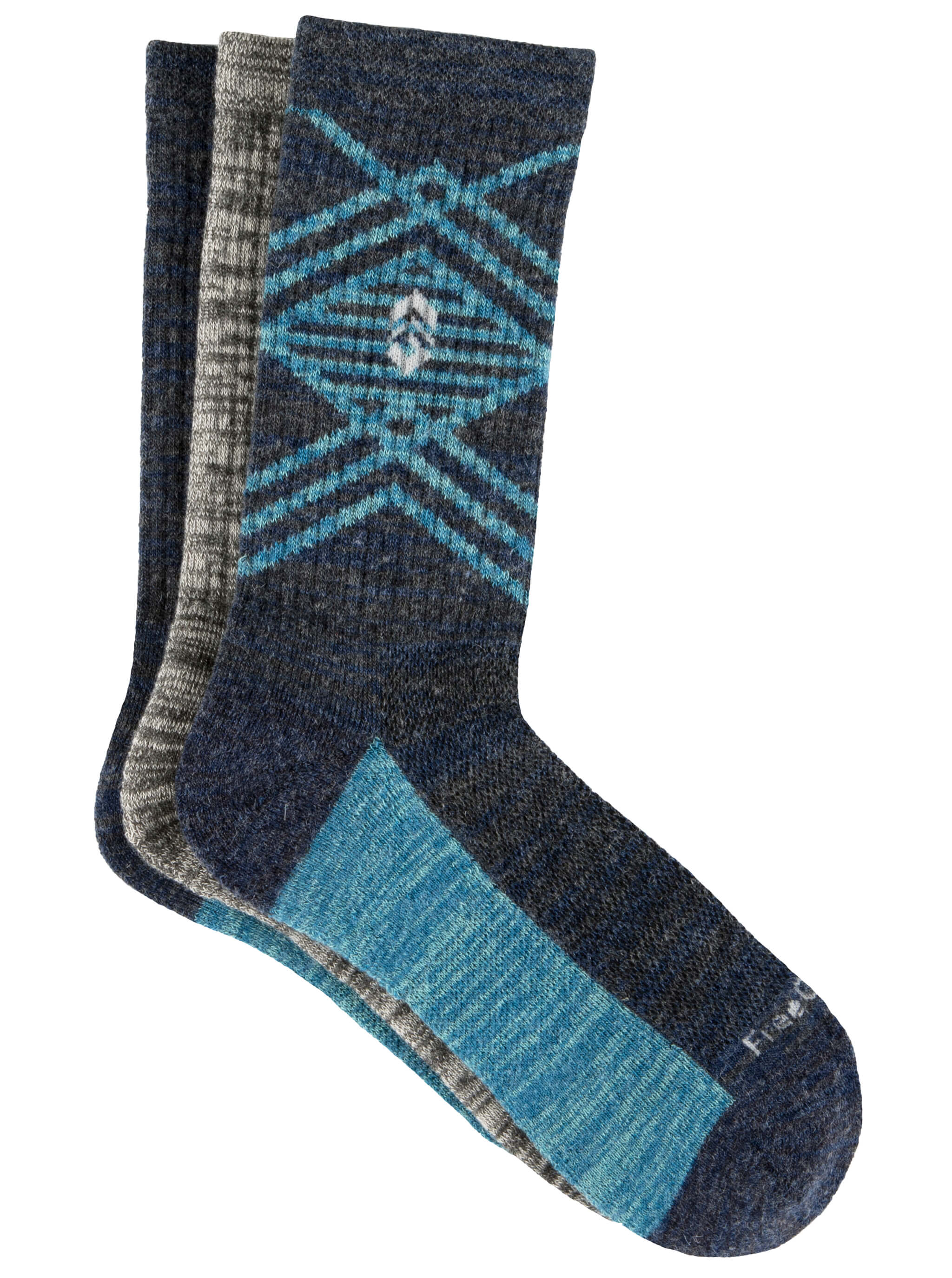Women's Wool-Blend Pop Marl Crew Socks