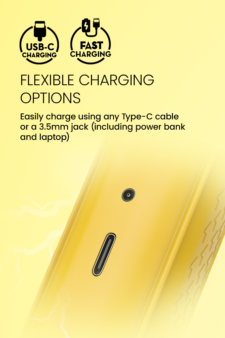Flexible Charging Options