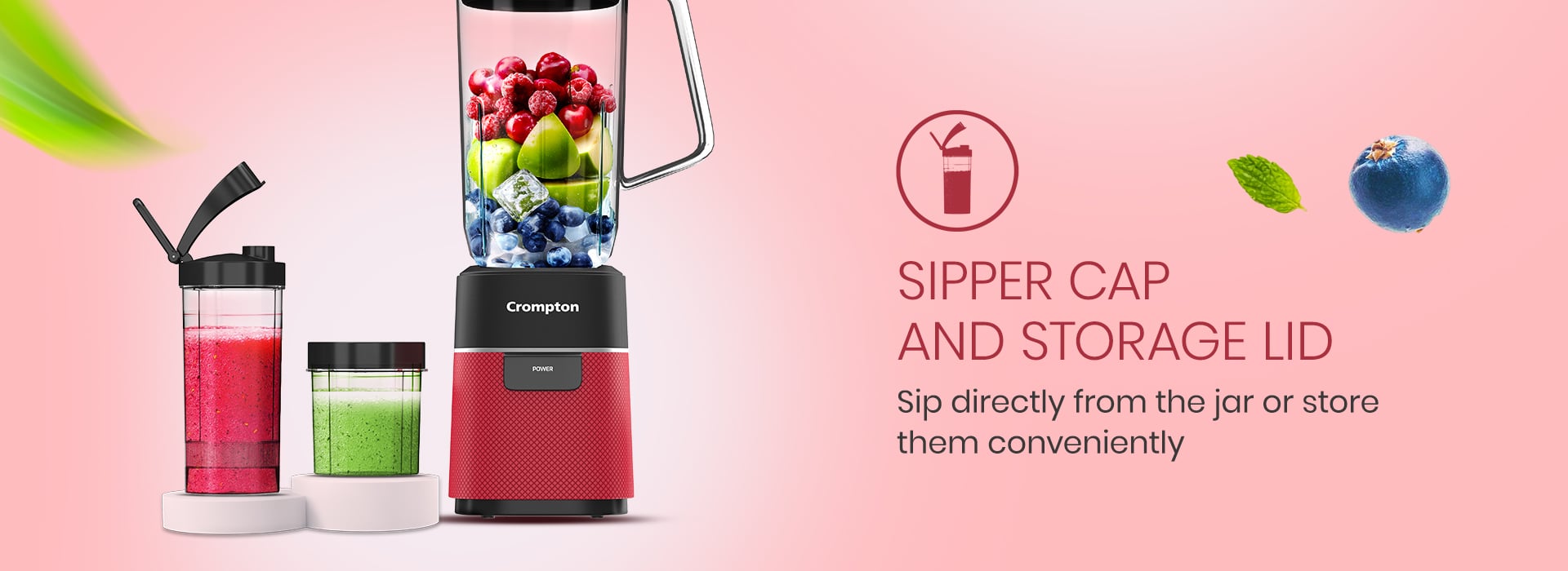 Sipper Cap And Storage Lid