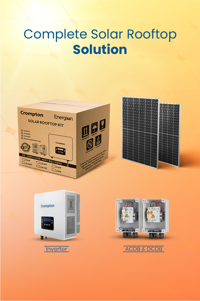 Crompton Solar Rooftop Solution