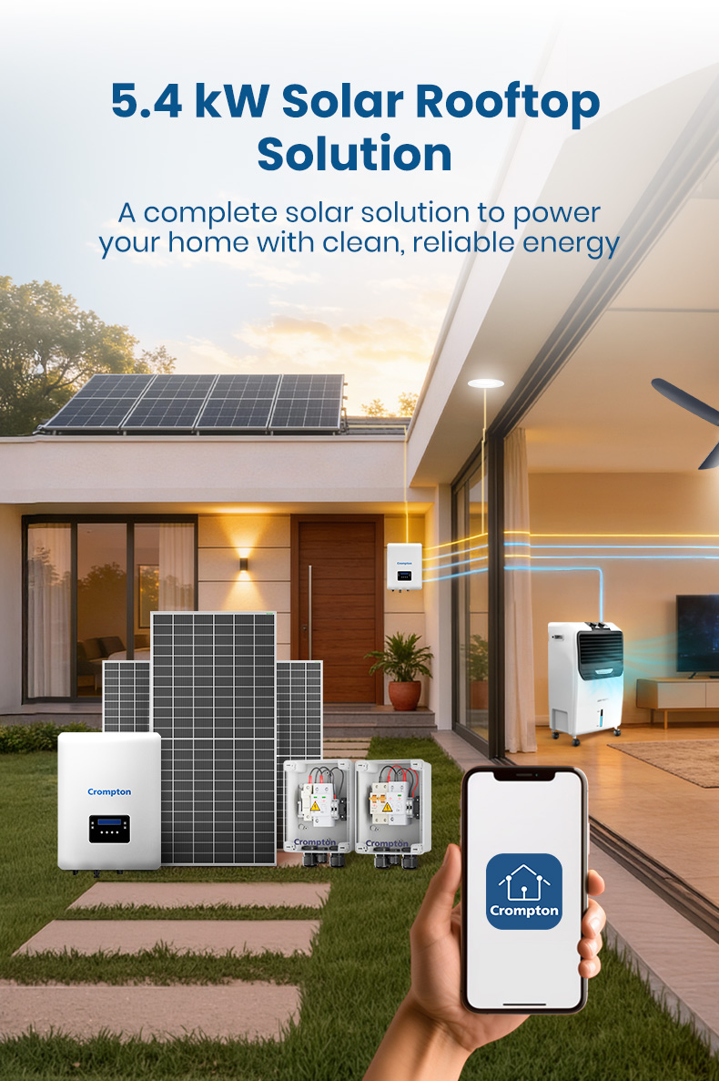 5.4 kW Solar Rooftop Solution