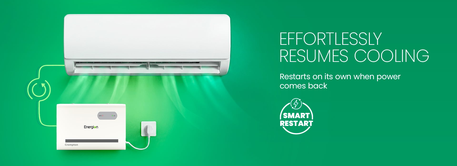 Effortlessly Resumes Cooling
