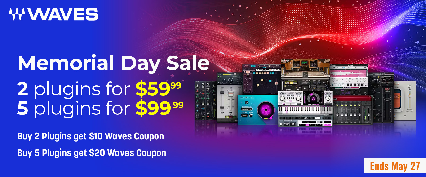 Waves Plugins Deal