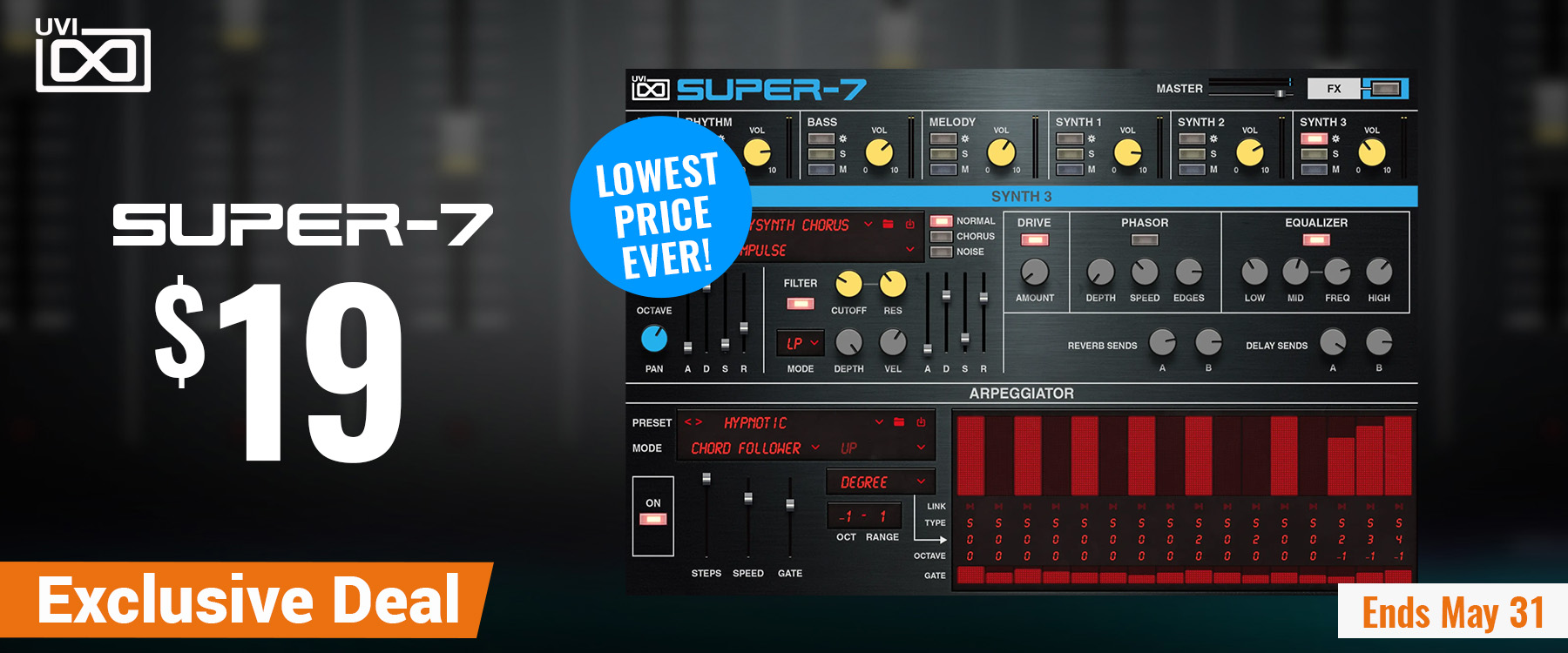 UVI Super 7 Deal