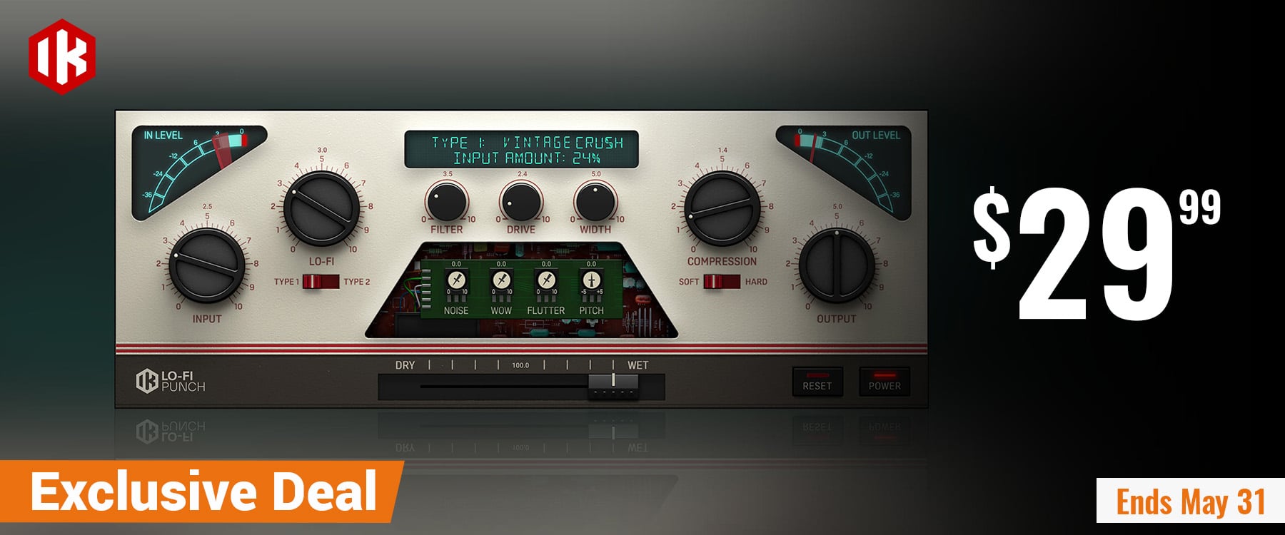 IK Multimedia LO-FI Punch Deal