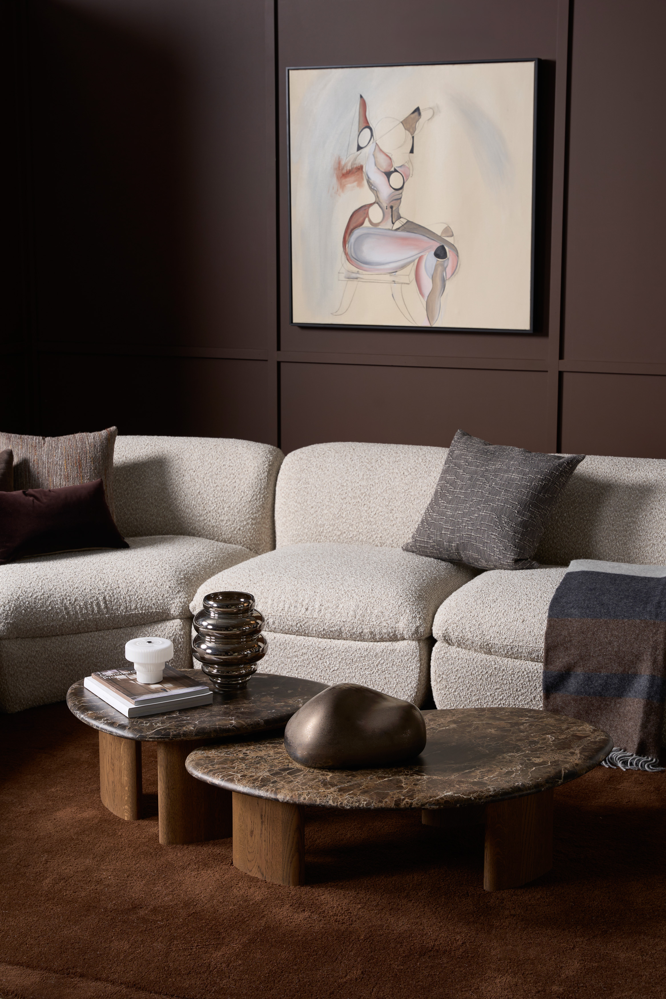 Kora Marble Coffee Table