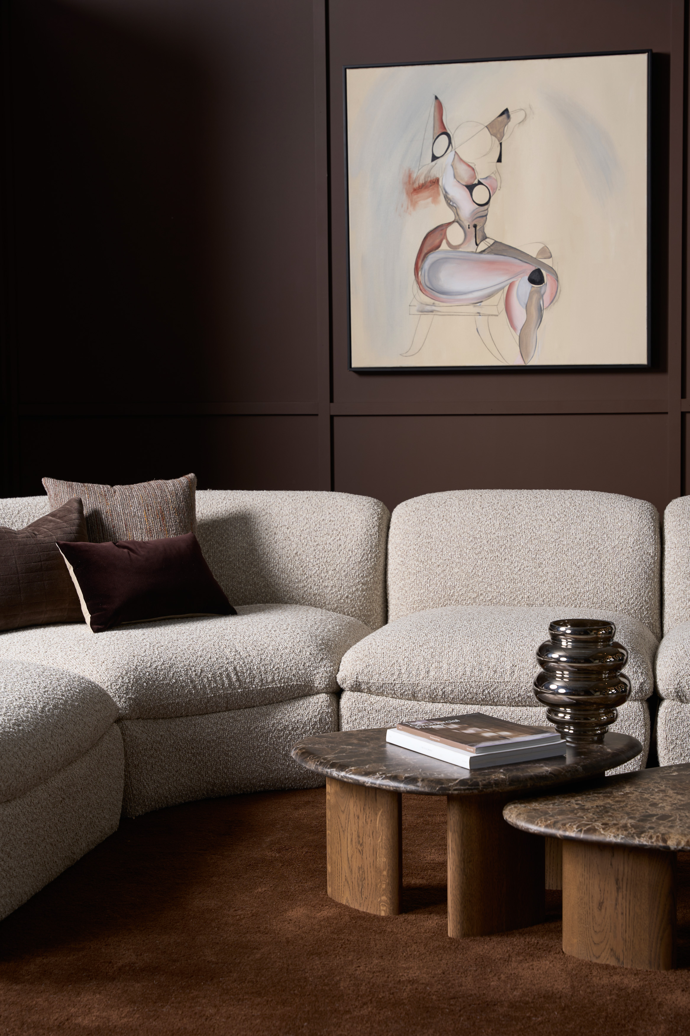 Kora Marble Coffee Table