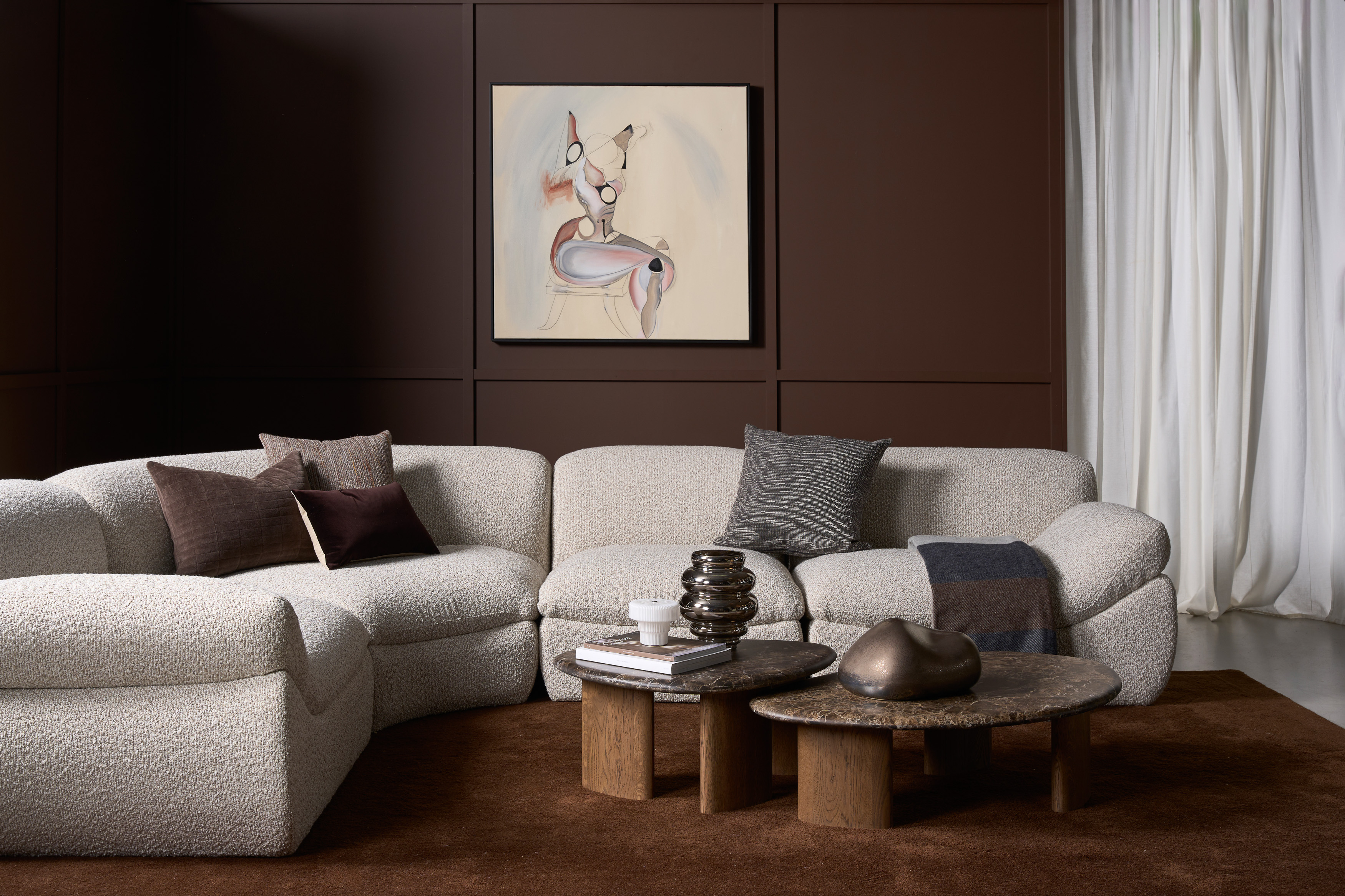 Kora Marble Coffee Table
