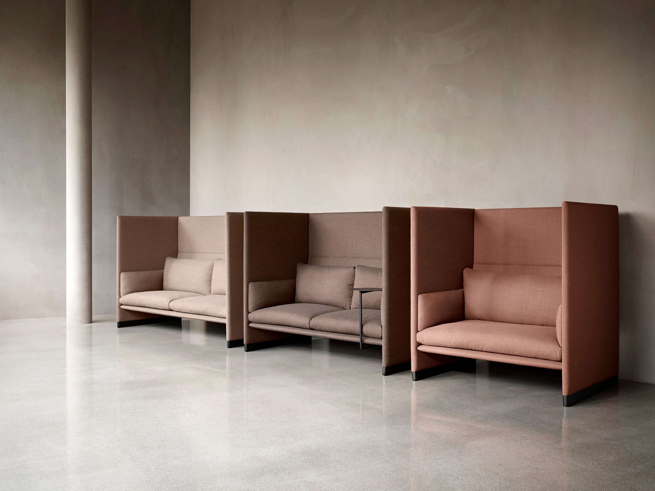 Case High Back 2 Seater Sofa