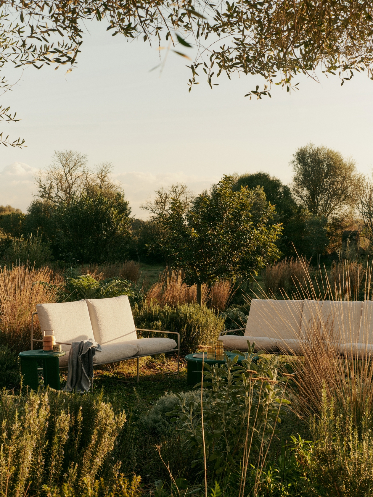 Desert Boucle 2 Seater Lounge Chair