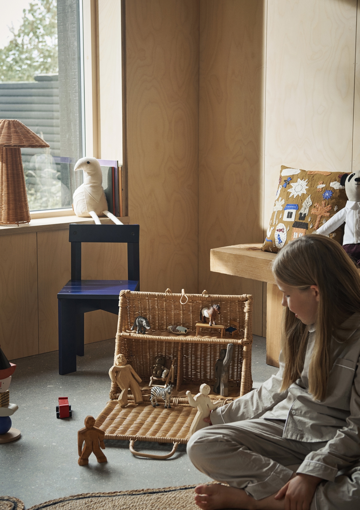 Anna Hand-carved Figure