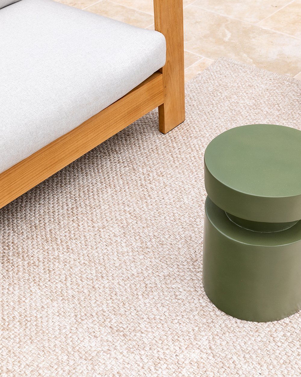 Burleigh Rug - 200x300cm - Oatmeal - Floor Stock