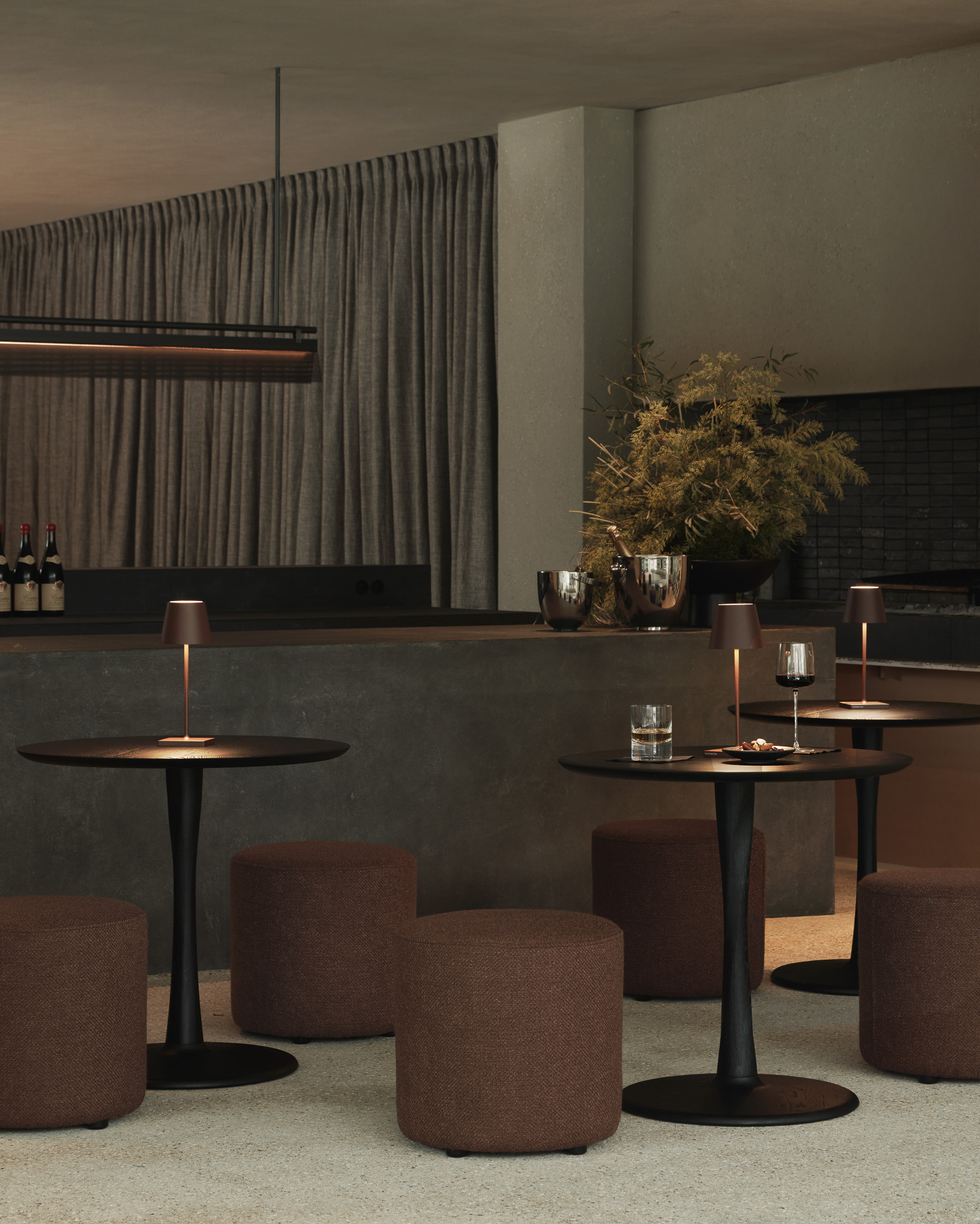 Ethnicraft Oak Torsion Dining Table - Black - 1270mm - Floor Stock