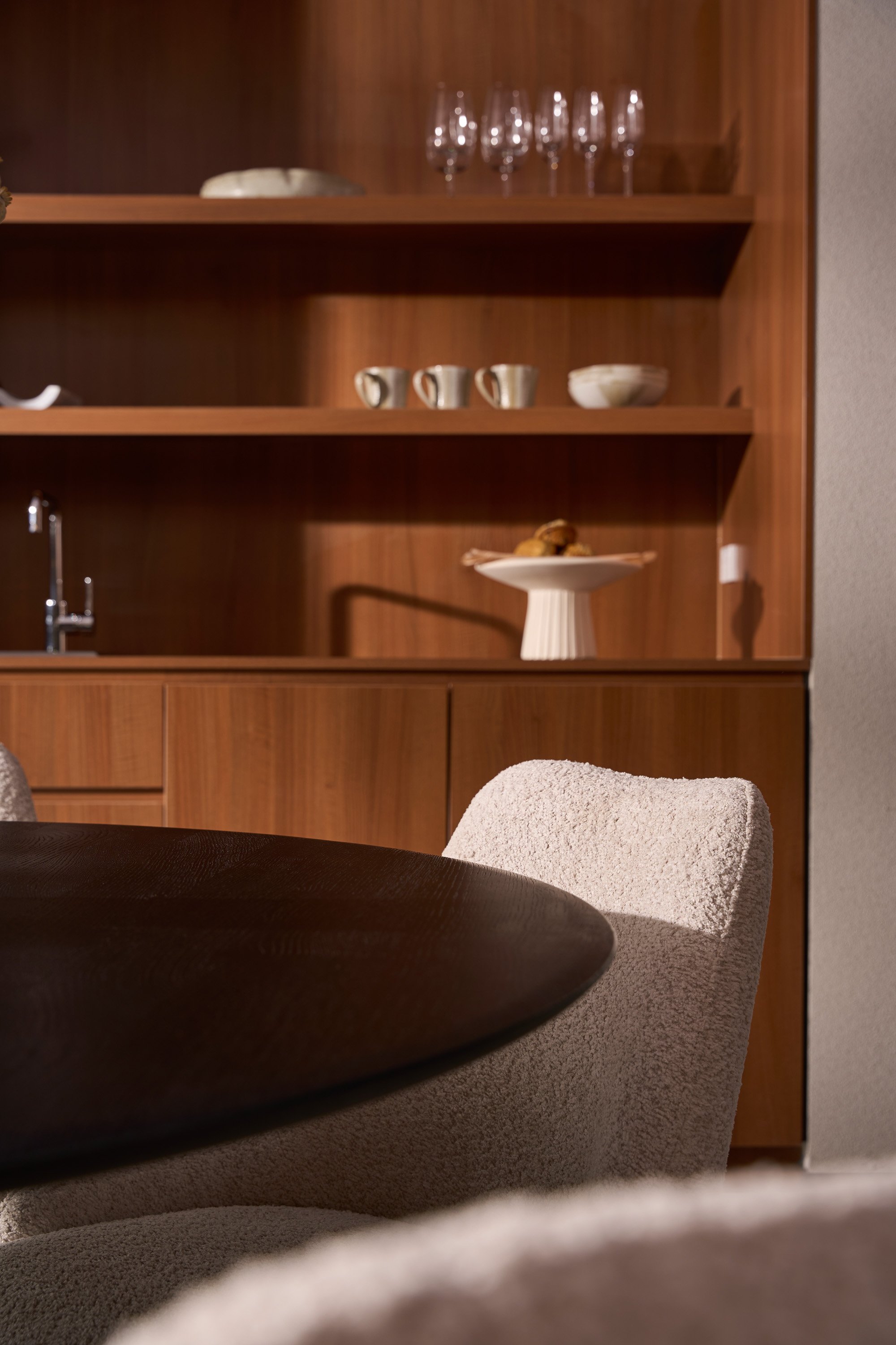 Ethnicraft Oak Torsion Dining Table - Black - 1270mm - Floor Stock