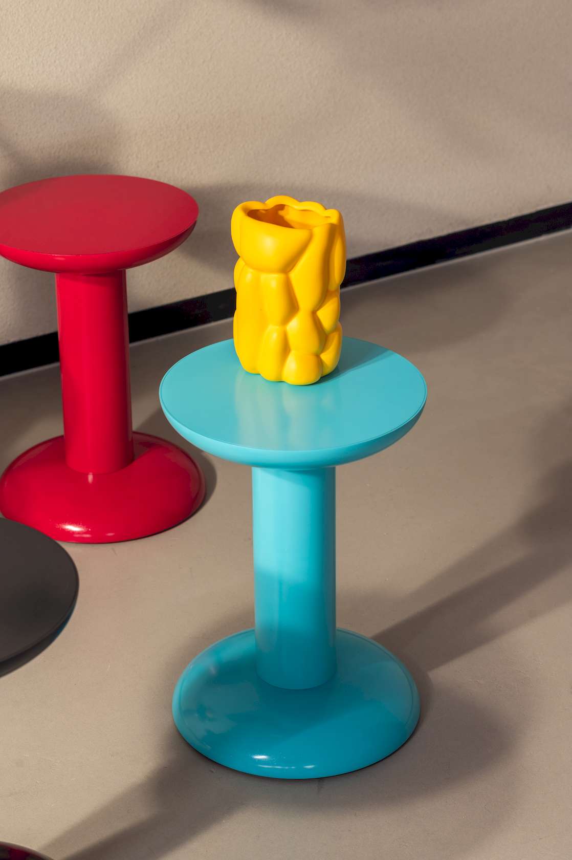 Thing Stool - Turquoise - Floor Stock
