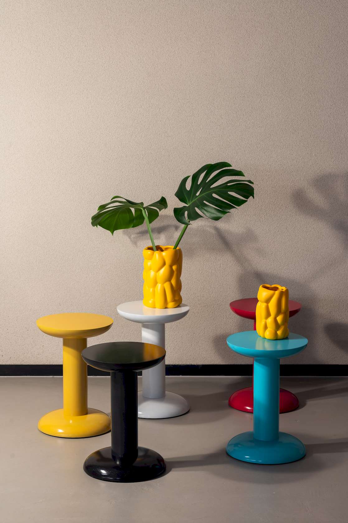 Thing Stool - Turquoise - Floor Stock