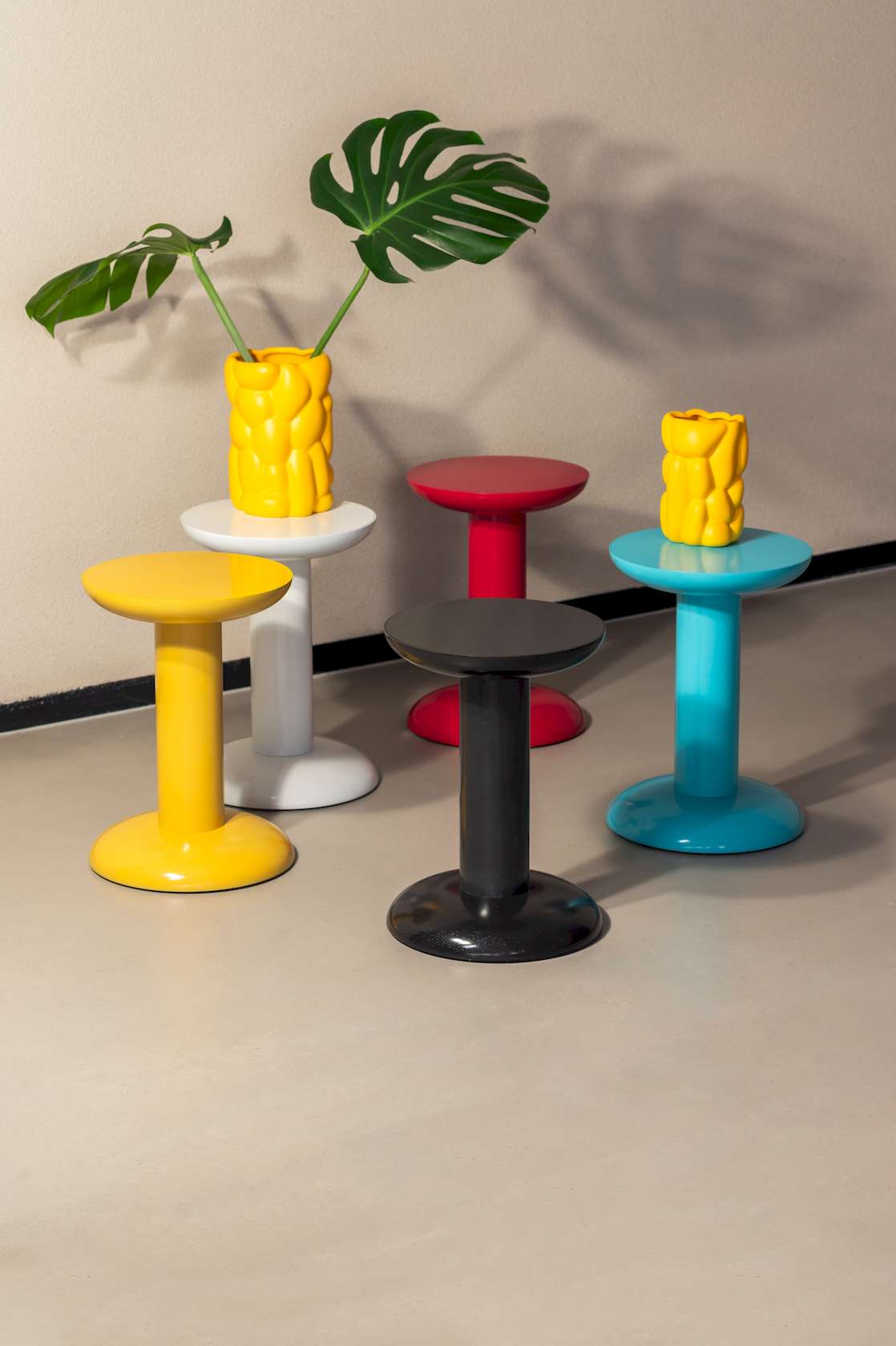 Thing Stool - Turquoise - Floor Stock