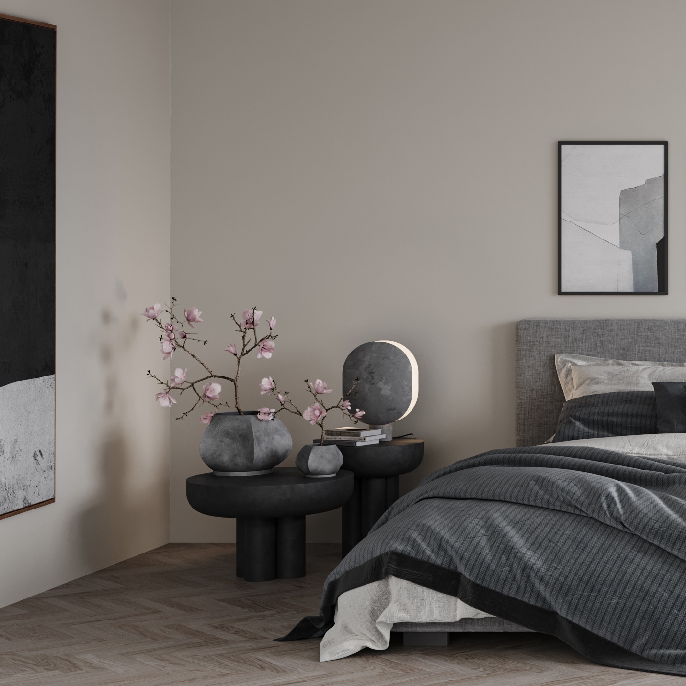 Crown Concrete Low Side Table