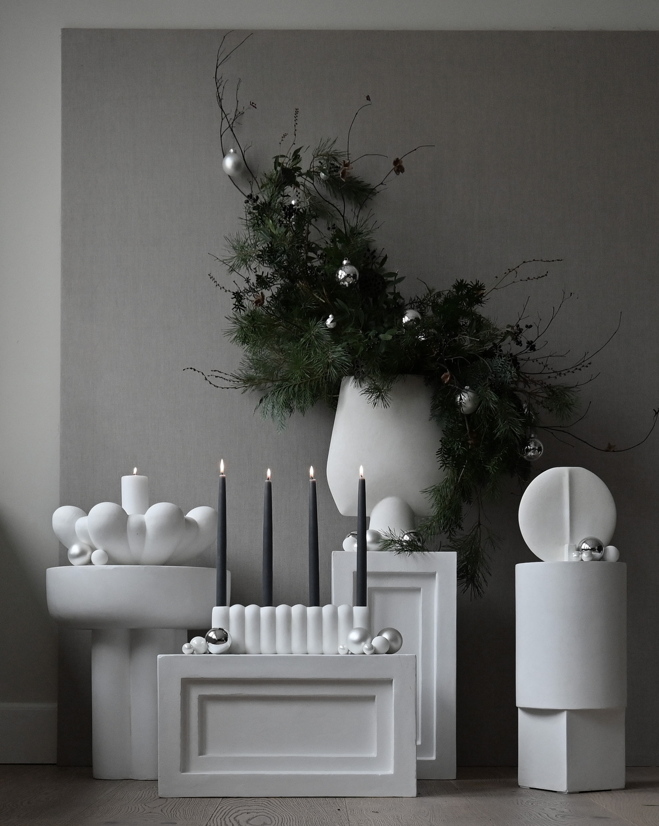 Crown Concrete Low Side Table