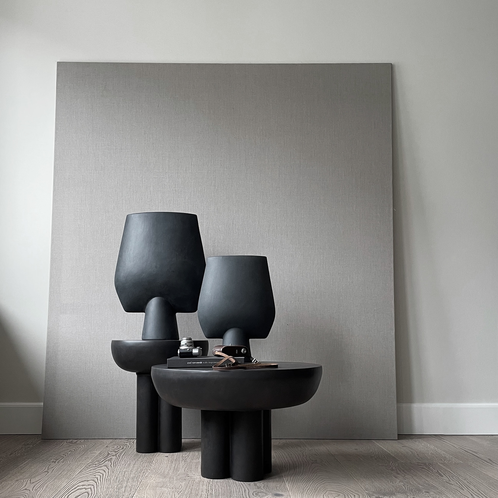 Crown Concrete Low Side Table