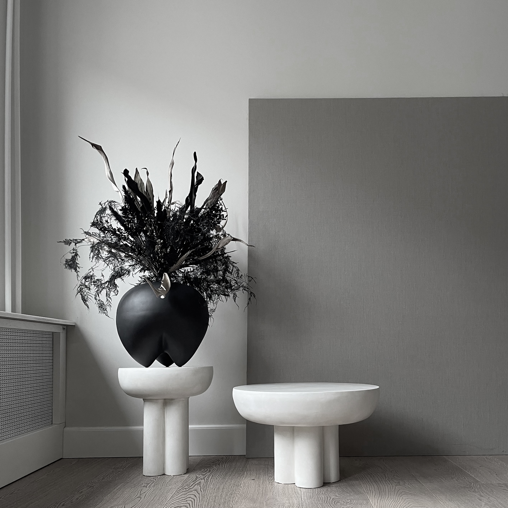 Crown Concrete Low Side Table