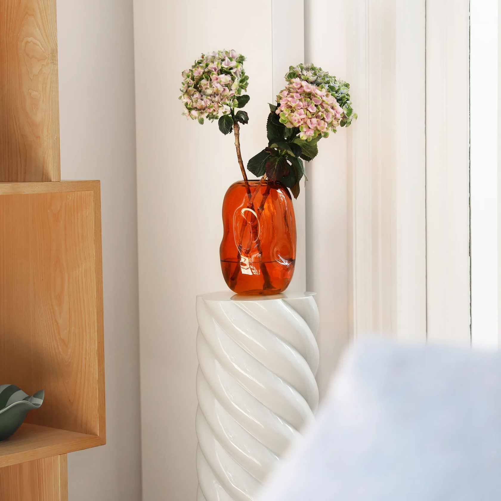 Marshmallow Pillar - Grey