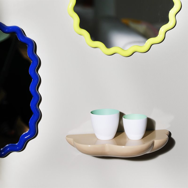 Zigzag Rectangular Mirror