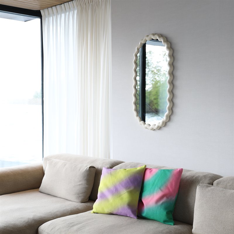 Zigzag Rectangular Mirror