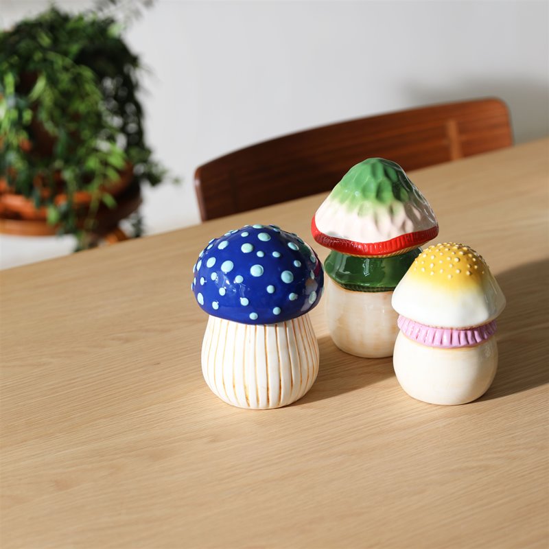 Magic Small Mushroom Jar