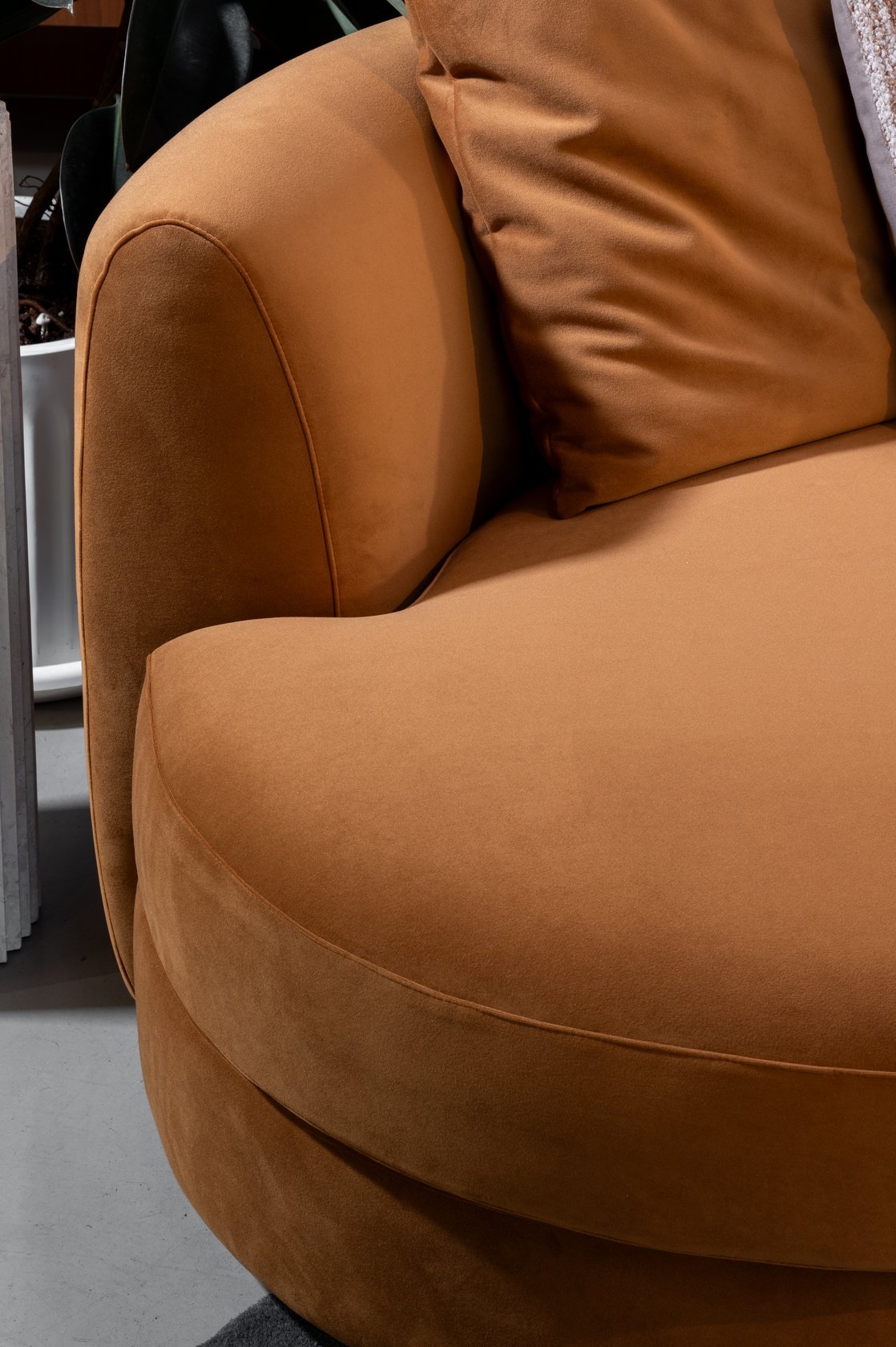 Megan 3 Seater Sofa - Bordeaux - Floor Stock