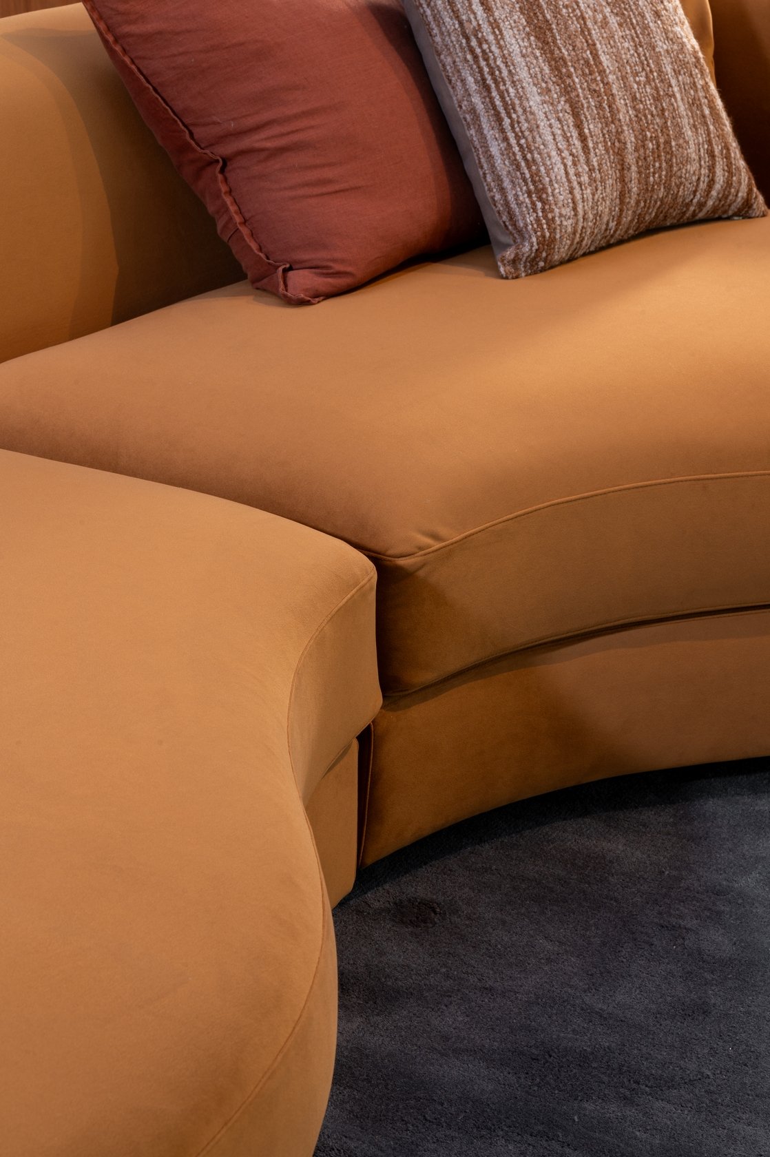 Megan 3 Seater Sofa - Bordeaux - Floor Stock