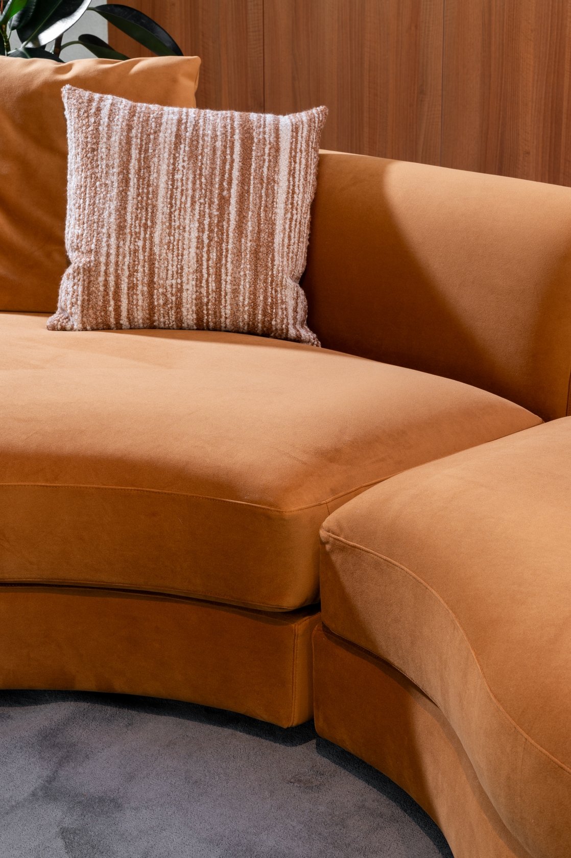 Megan 3 Seater Sofa - Bordeaux - Floor Stock