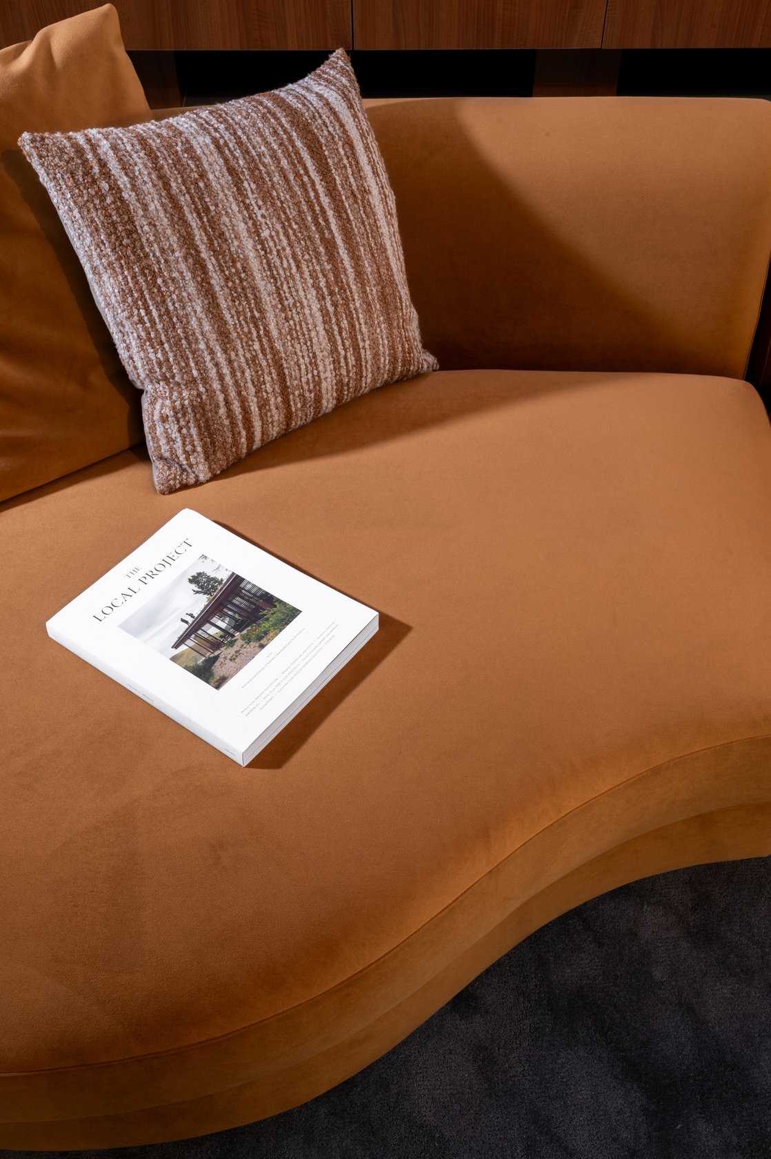 Megan 3 Seater Sofa - Bordeaux - Floor Stock